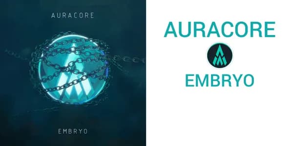 Spot pubblicitario Auracore su schermo LEDWALL