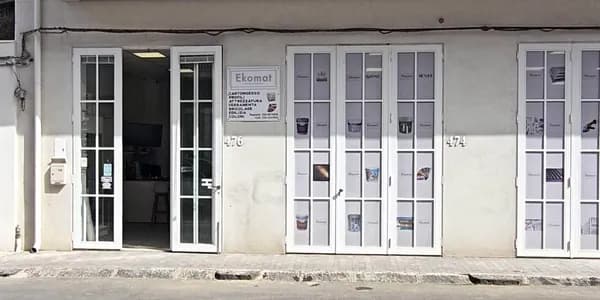 Spot pubblicitario Ekomat Reddavid su schermo LEDWALL