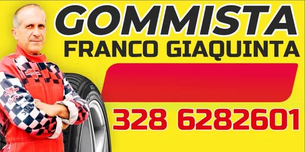Spot pubblicitario Franco Gommista su schermo LEDWALL
