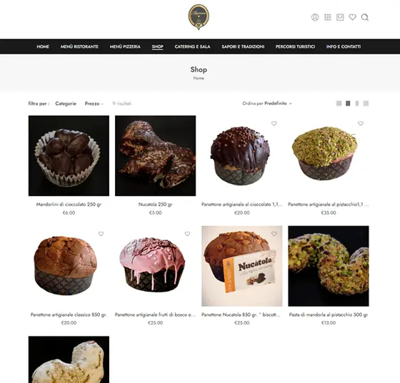 Screenshot del sito web baramoroso.com